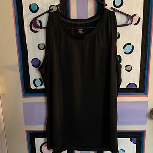 charcoal, athletic tank, size large